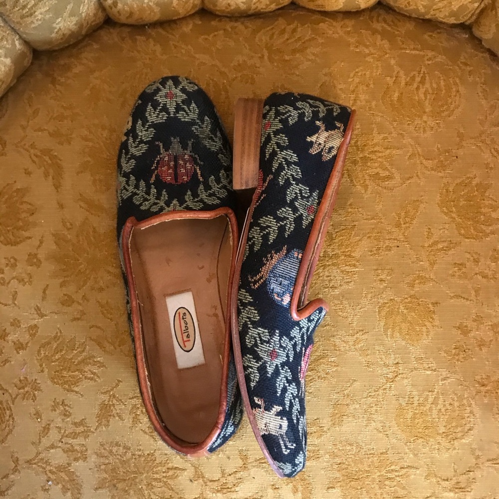 Vintage Talbots Embroidered Loafer
